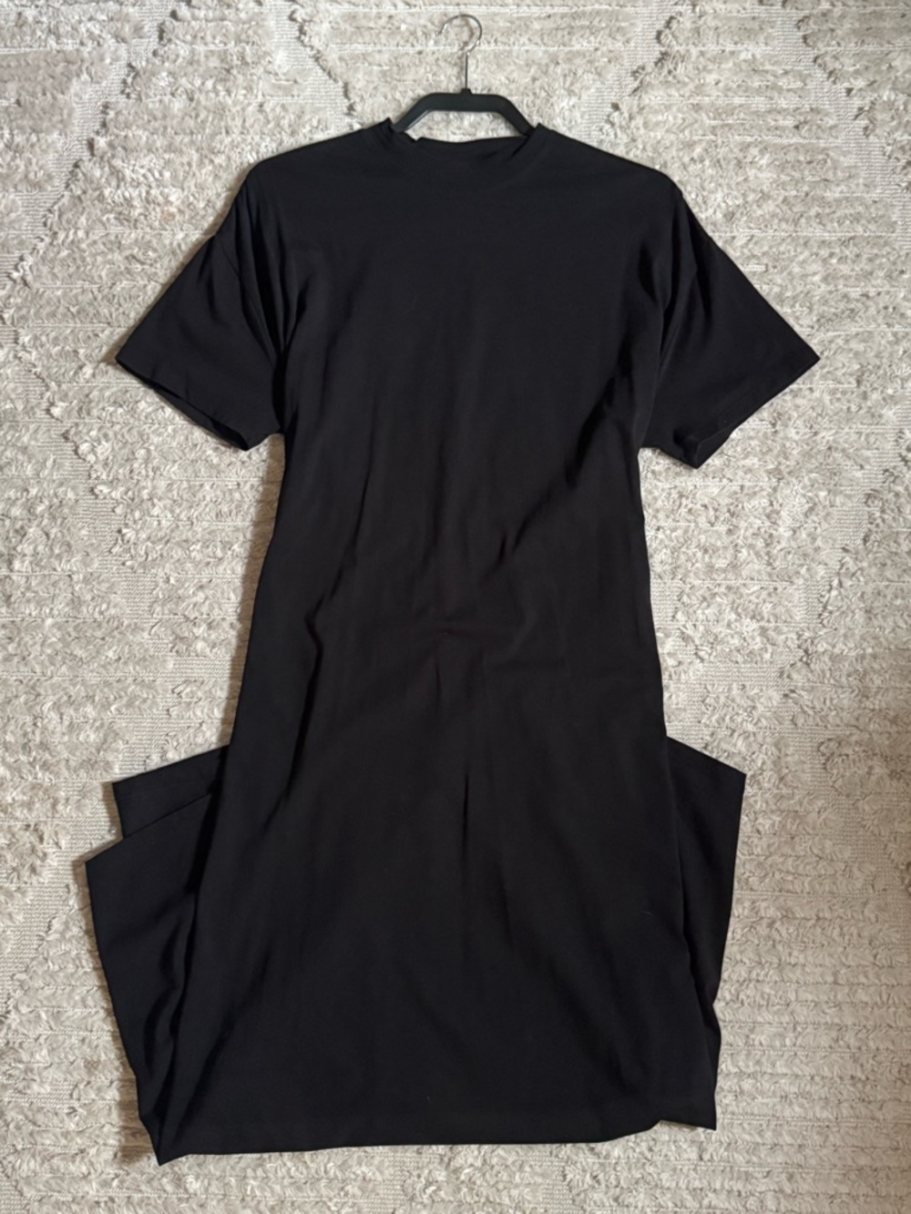 Proenza Schouler White Label Black Maxi Tee Dress